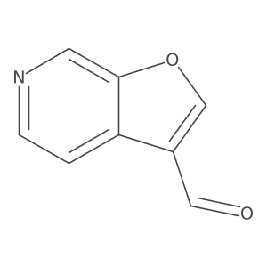 Furo[2,3-c]pyridine-3-carbaldehyde结构式