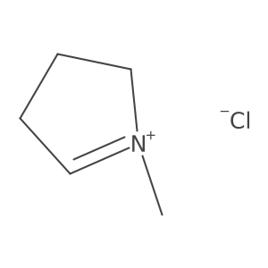 1-Methyl-1-pyrrolinium chloride结构式