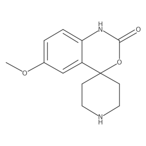 6-Methoxyspiro[benzo[d][1,3]oxazine-4,4'-piperidin]-2(1H)-one Structure