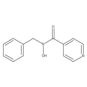 N-Benzyl-N-hydroxypyridine-4-carboxamide Structure