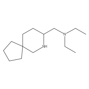 ({7-Azaspiro[4.5]decan-8-yl}methyl)diethylamine Structure