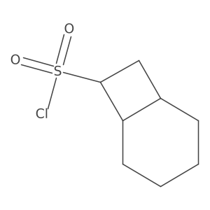 Bicyclo[4.2.0]octane-7-sulfonyl chloride Structure