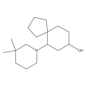 6-(3,3-Dimethylpiperidin-1-yl)spiro[4.5]decan-8-ol Structure