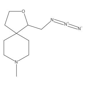 1-(Azidomethyl)-8-methyl-2-oxa-8-azaspiro[4.5]decane Structure