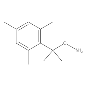 O-[2-(2,4,6-trimethylphenyl)propan-2-yl]hydroxylamine Structure