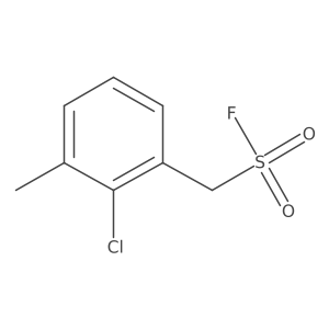 (2-Chloro-3-methylphenyl)methanesulfonyl fluoride结构式