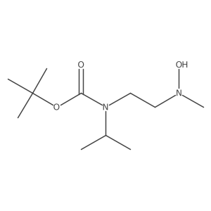 tert-butyl N-{2-[hydroxy(methyl)amino]ethyl}-N-(propan-2-yl)carbamate Structure