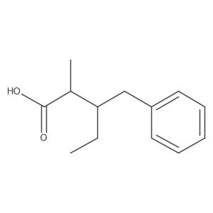 (2S)-3-Benzyl-2-methylpentanoic acid Structure