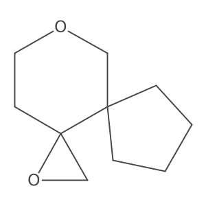 2,10-Dioxadispiro[2.0.44.43]dodecane结构式