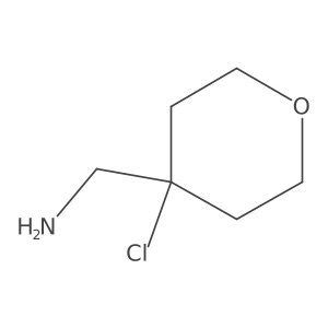 (4-Chlorooxan-4-yl)methanamine Structure