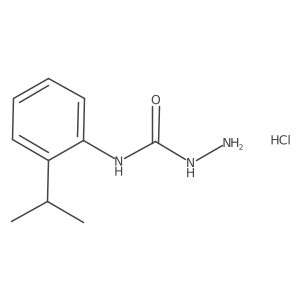 3-Amino-1-[2-(propan-2-yl)phenyl]urea hydrochloride Structure