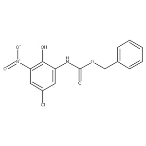 benzyl N-(5-chloro-2-hydroxy-3-nitrophenyl)carbamate结构式