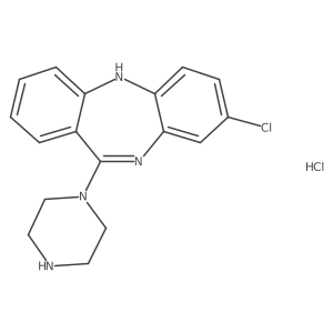 Norclozapine.HCl Structure