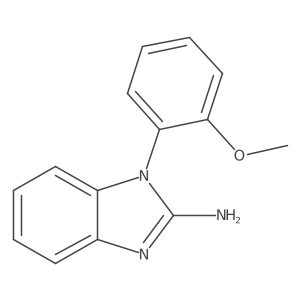 1-(2-methoxyphenyl)-1H-1,3-benzodiazol-2-amine结构式