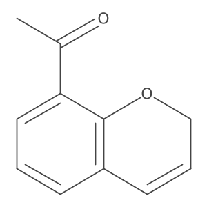 1-(2H-chromen-8-yl)ethan-1-one结构式