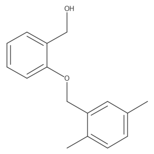 2-[(2,5-Dimethylphenyl)methoxy]benzenemethanol Structure