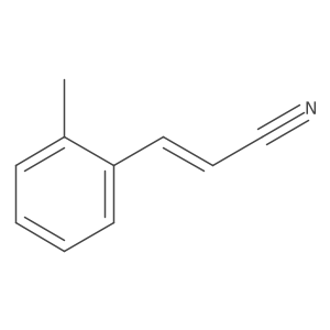 (2Z)-3-(2-Methylphenyl)-2-propenenitrile Structure