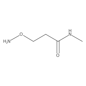 3-(aminooxy)-N-methylpropanamide Structure