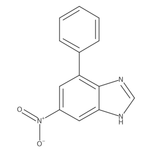 6-nitro-4-phenyl-1H-benzo[d]imidazole Structure