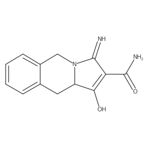 3-amino-1-oxo-1H,5H,10H,10aH-pyrrolo[1,2-b]isoquinoline-2-carboxamide Structure