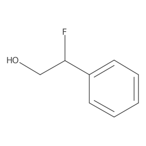 (S)-2-Fluoro-2-phenylethan-1-ol Structure