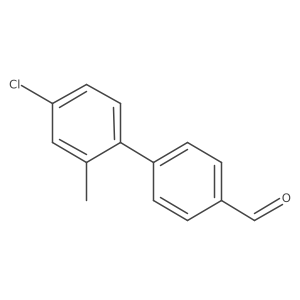 4'-Chloro-2'-methyl-[1,1'-biphenyl]-4-carboxaldehyde Structure