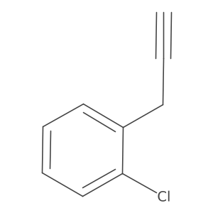 1-Chloro-2-(prop-2-yn-1-yl)benzene Structure
