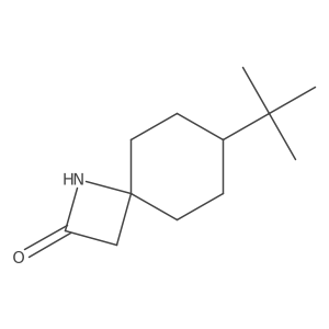 7-Tert-butyl-1-azaspiro[3.5]nonan-2-one Structure