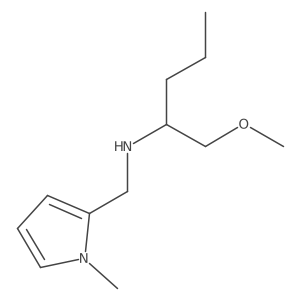 1H-Pyrrole-2-methanamine, N-[1-(methoxymethyl)butyl]-1-methyl- Structure
