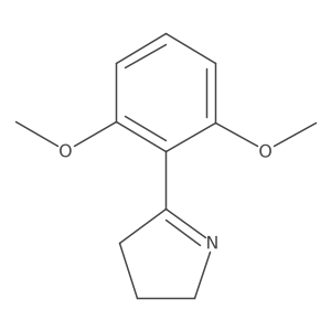5-(2,6-Dimethoxyphenyl)-3,4-dihydro-2H-pyrrole Structure