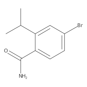 4-Bromo-2-isopropylbenzamide Structure