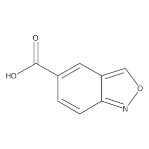 Benzo[c]isoxazole-5-carboxylic acid结构式