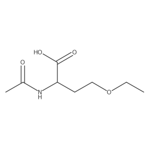 2-Acetamido-4-ethoxybutanoic acid Structure