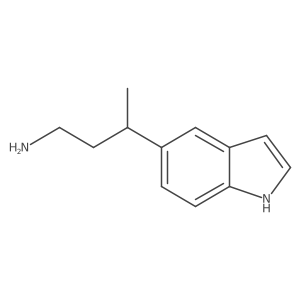 3-(1H-indol-5-yl)butan-1-amine结构式