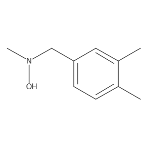 N-[(3,4-dimethylphenyl)methyl]-N-methylhydroxylamine Structure