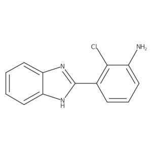 3-(1H-benzimidazol-2-yl)-2-chlorobenzenamine Structure