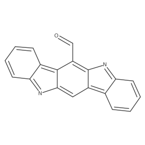 Indolo[3,2-b]carbazole-6-carbaldehyde Structure
