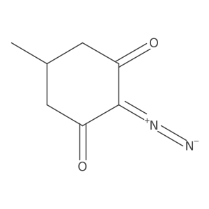 2-Diazo-5-methylcyclohexane-1,3-dione Structure
