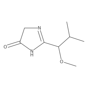 4H-Imidazol-4-one, 3,5-dihydro-2-(1-methoxy-2-methylpropyl)-结构式