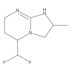 5-(Difluoromethyl)-2-methyl-2H,3H,5H,6H,7H,8H-imidazo[1,2-a]pyrimidine Structure