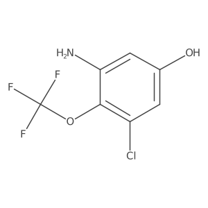 3-Amino-5-chloro-4-(trifluoromethoxy)phenol Structure