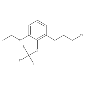 1-(3-Chloropropyl)-3-ethoxy-2-(trifluoromethylthio)benzene Structure