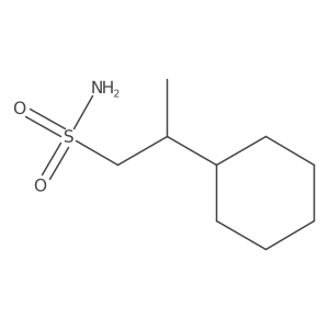 2-Cyclohexylpropane-1-sulfonamide Structure