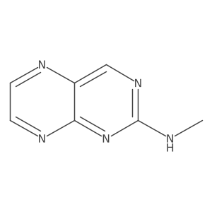 N-methylpteridin-2-amine Structure