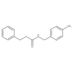 benzyl N-[(5-aminopyridin-2-yl)methyl]carbamate Structure