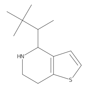 4-(3,3-dimethylbutan-2-yl)-4H,5H,6H,7H-thieno[3,2-c]pyridine Structure