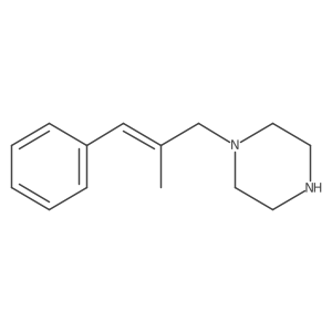 1-(2-Methyl-3-phenylprop-2-en-1-yl)piperazine Structure