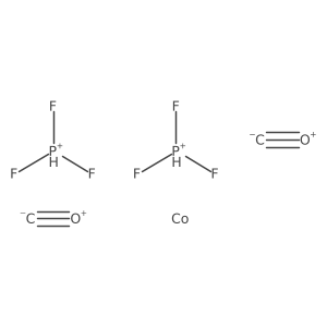 Bis(trifluorophosphorus)cobalt dicarbonyl hydride Structure