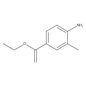 4-(1-Ethoxyethenyl)-2-methylaniline Structure