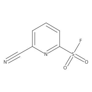 6-Cyanopyridine-2-sulfonyl fluoride结构式